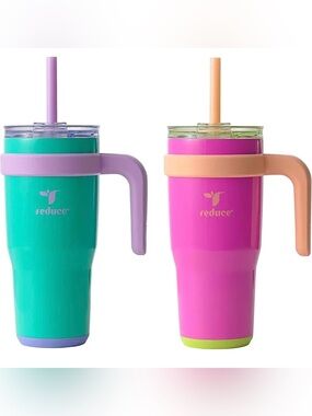 Reduce 24oz Insulated Tumbler Set - Pink & Teal
